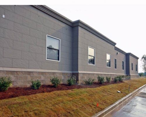 Beautiful modular complex with slate look siding